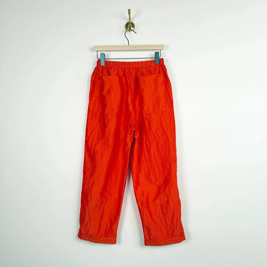 0470006 Silk Pants in Red-Pants-Christian Peau-eugenienewport