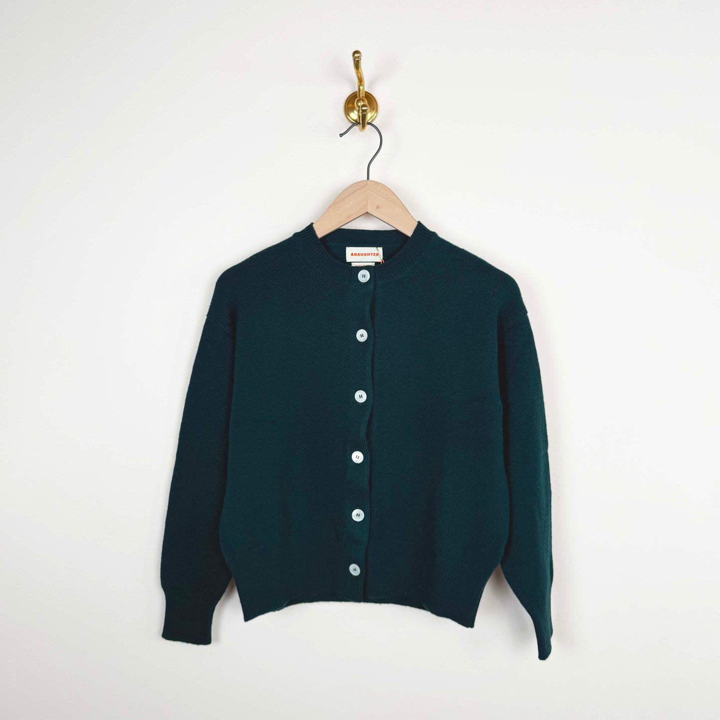Ada Crewneck in Holly Green