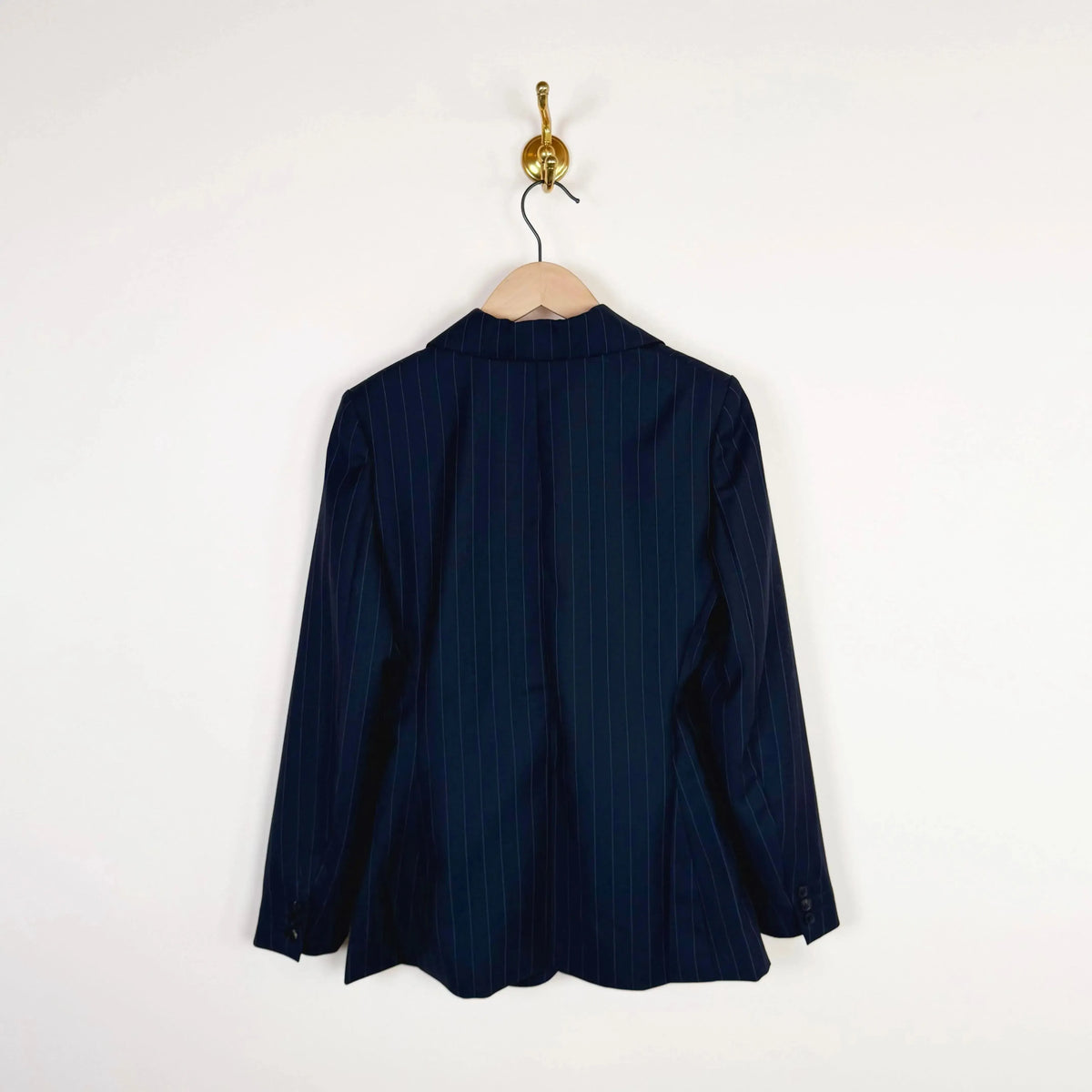 Bianca in Navy Pinstripes-Jackets-La Fetiche-eugenienewport