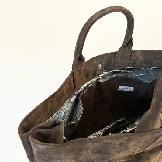 Big Dado in Dark Brown Suede-Accessories-Zilla-eugenienewport