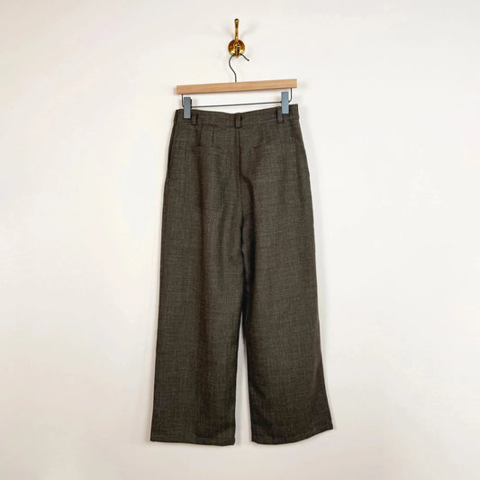 British Wool/Linen Georgia Trouser in Coffee-Pants-Cawley-eugenienewport