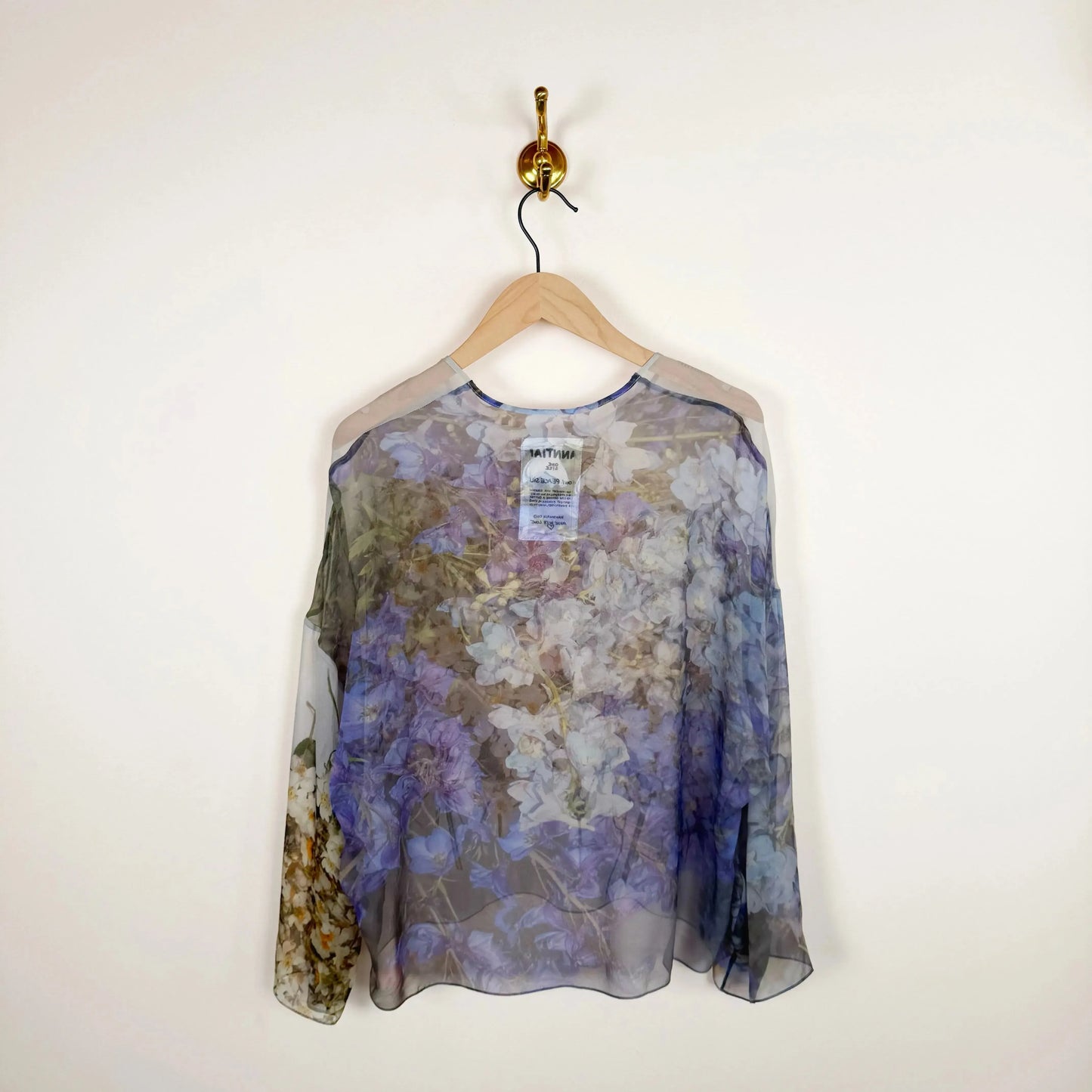 Chiffon Silksweater in Print S-Tops-Anntian-eugenienewport