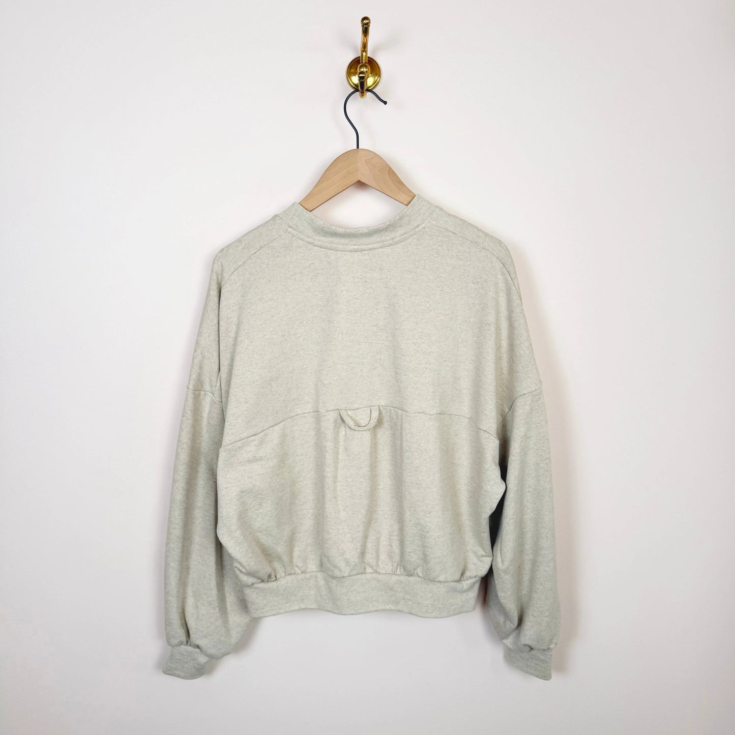 Classic Sweatshirt with Horse Graphic-Sweatshirts-Anntian-eugenienewport