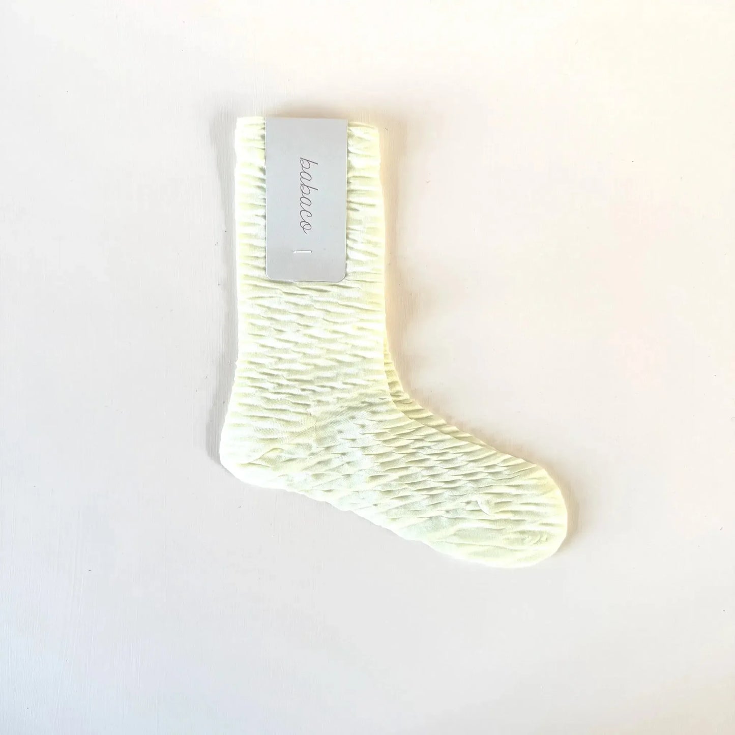 Crushed Socks in Cream-Accessories-Babaco-eugenienewport