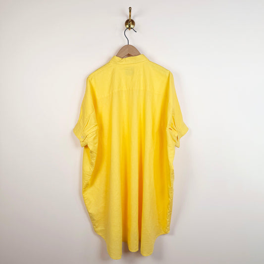 Emma Shirtdress in Yellow