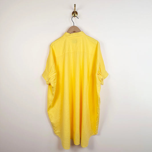 Emma Shirtdress in Yellow
