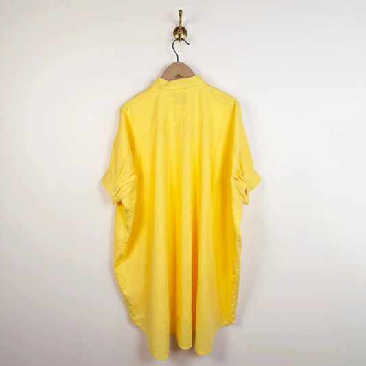 Emma Shirtdress in Yellow-Dresses-Denimist-eugenienewport