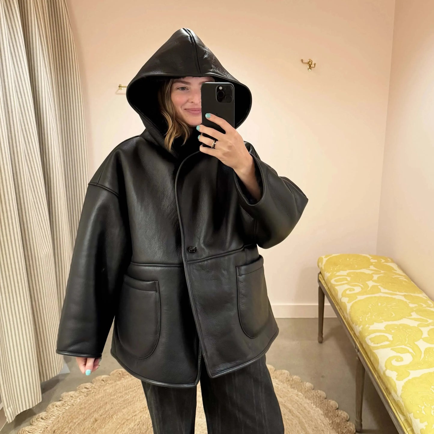 Holland Coat in Black-Coats-Cawley-eugenienewport