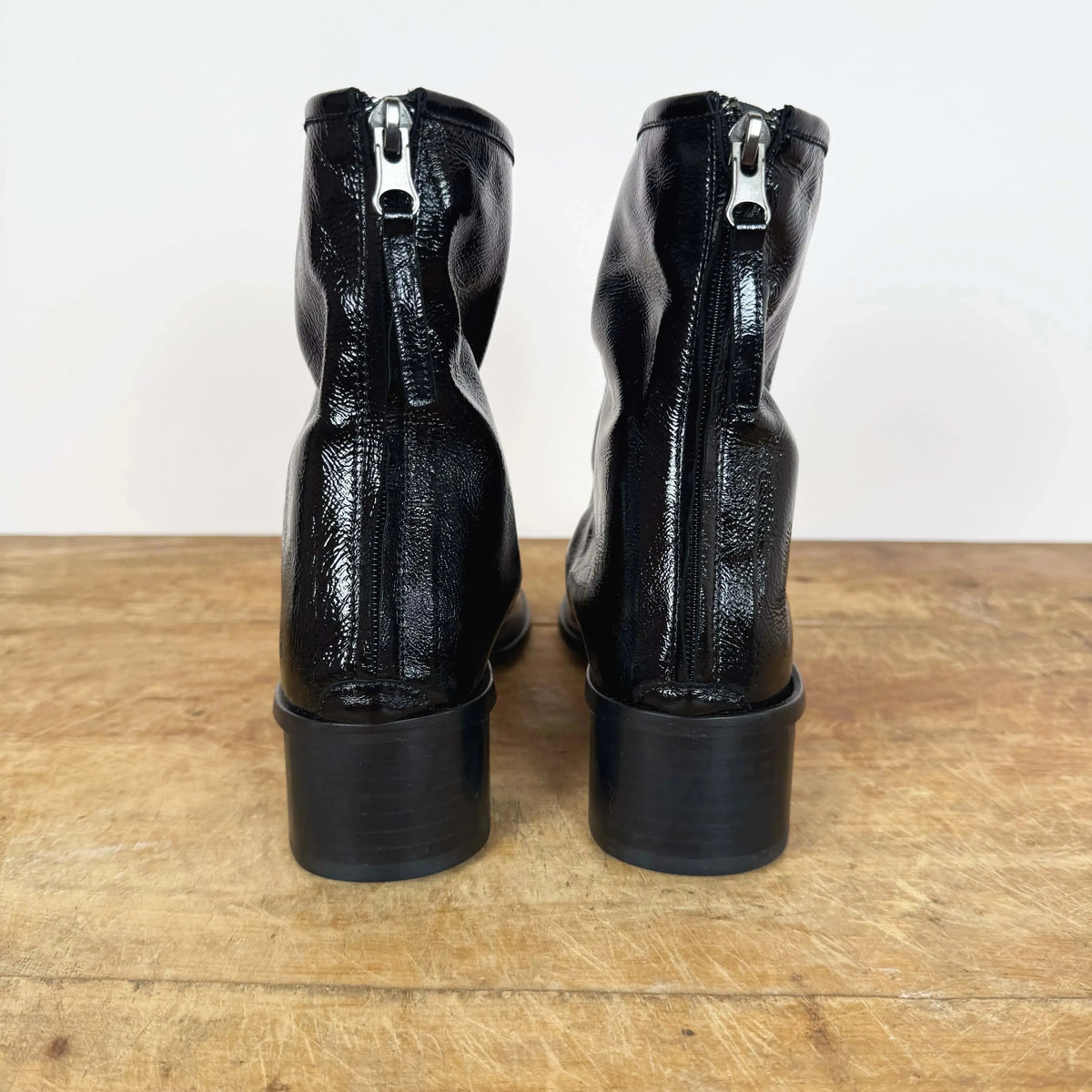 Juliol Boot Heeled in Black-Shoes-Hereu-eugenienewport