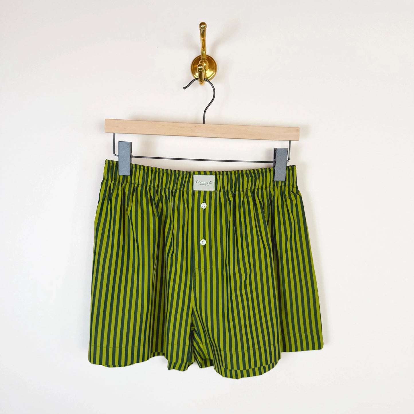 La Boxer Classica in Saguaro Stripe-Shorts-Comme Si-eugenienewport