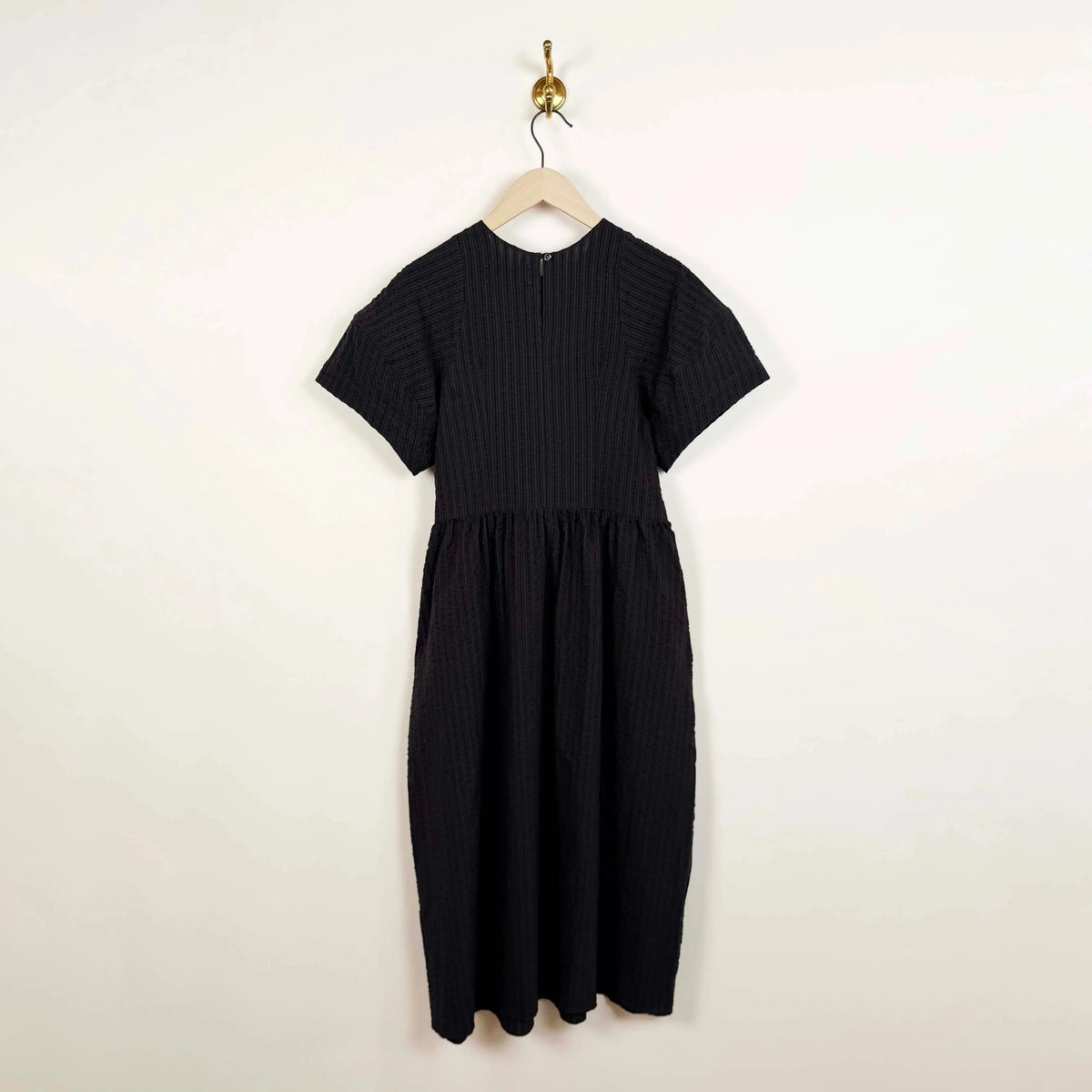 Malu Dress in Navy Brown Melange-Dresses-Fabiana Pigna-eugenienewport