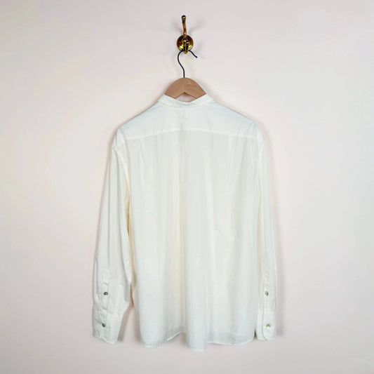Pamela Shirt in Off White-Tops-Nitto-eugenienewport