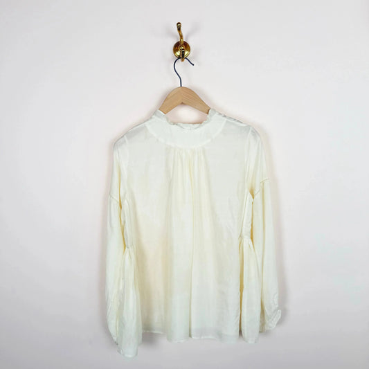 Paola Top in Ivory-Tops-Rubia & Neel-eugenienewport