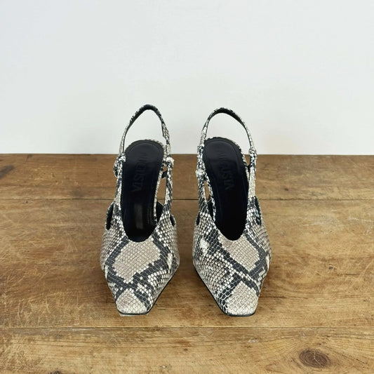 Rose Sling-Back in Snake Print-Shoes-Augusta-eugenienewport