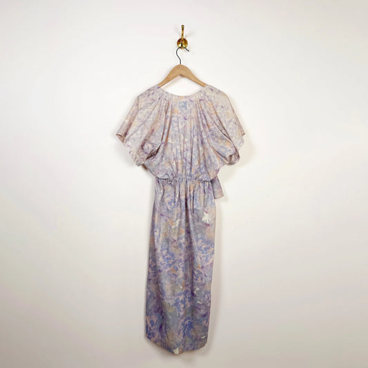 Ruffle Dress in Print T-Dresses-Anntian-eugenienewport