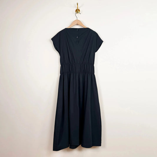 Simos Dress in Coal-Dresses-Studio Nicholson-eugenienewport