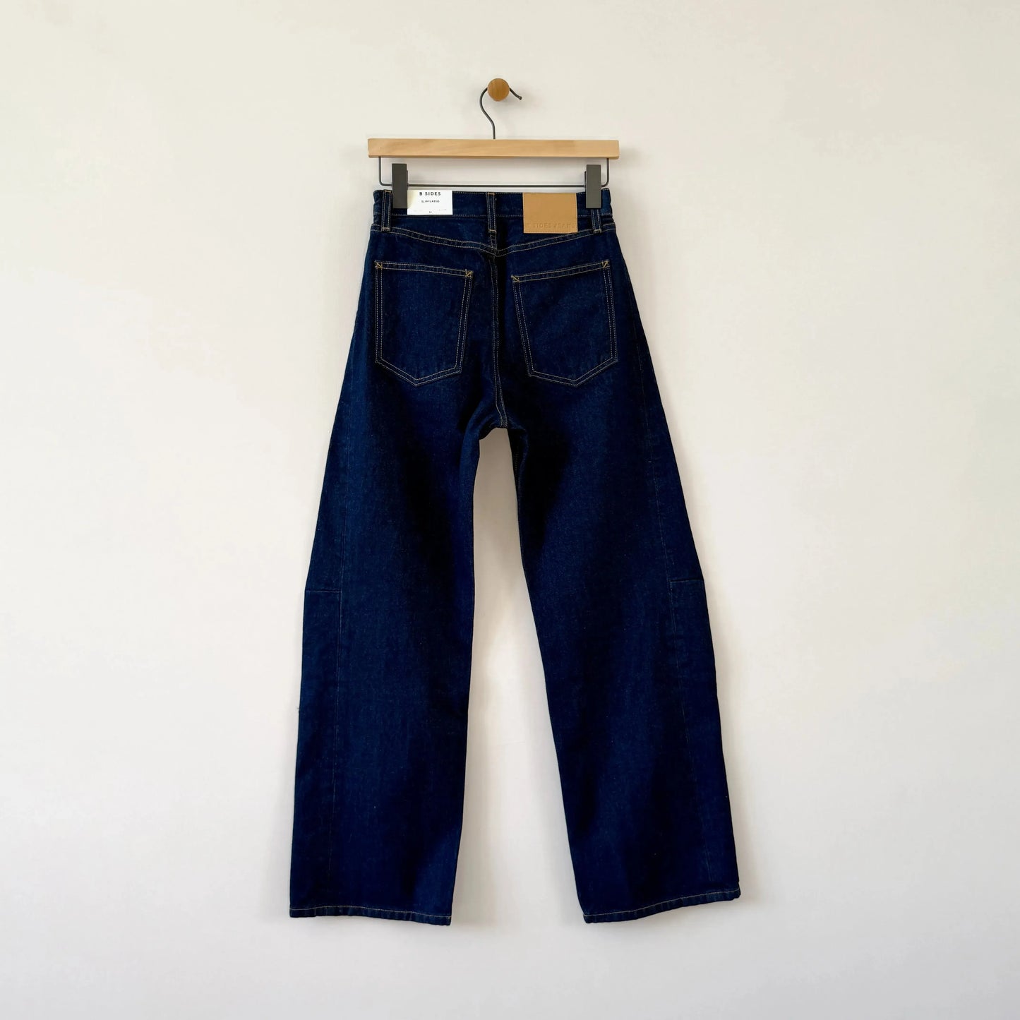 Slim Lasso in Indigo Rinse-Denim-B Sides-eugenienewport