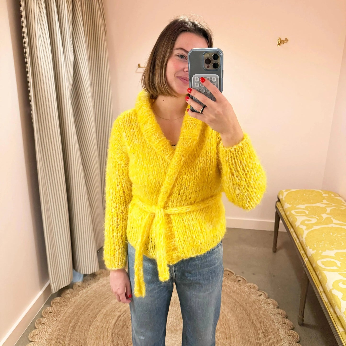 Sunny Sweater in Yellow-Sweaters-Gudrun & Gudrun-eugenienewport