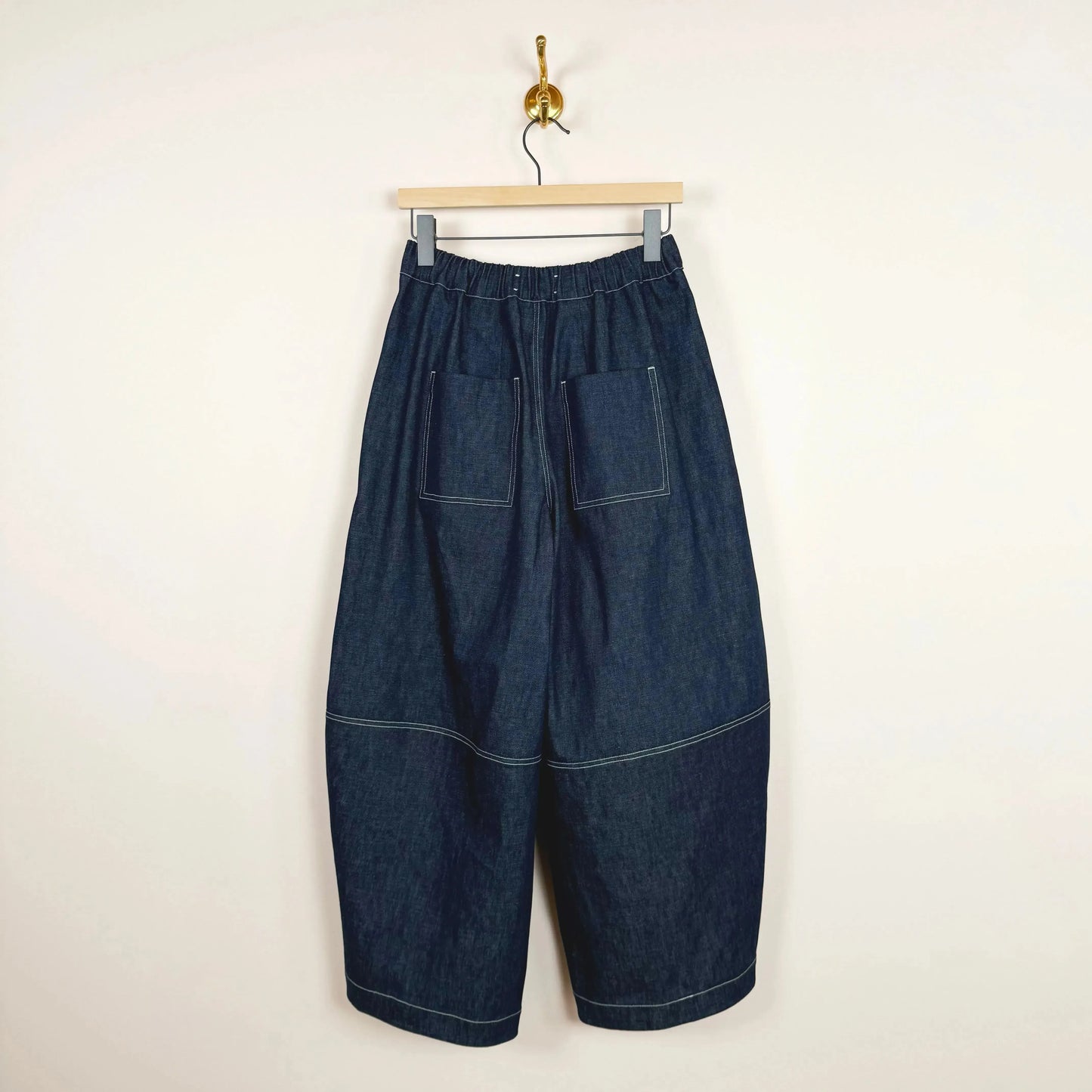 Temis Pant in Denim-Pants-Fabiana Pigna-eugenienewport