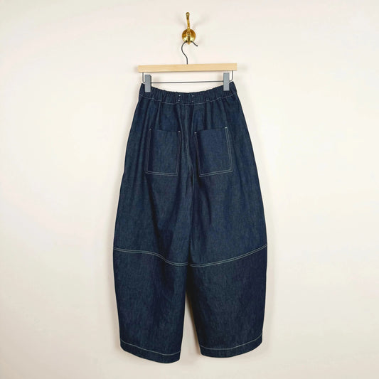 Temis Pant in Denim-Pants-Fabiana Pigna-eugenienewport