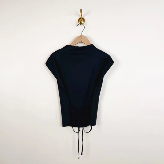 Top Bianchina in Navy-Tops-Barena Venezia-eugenienewport