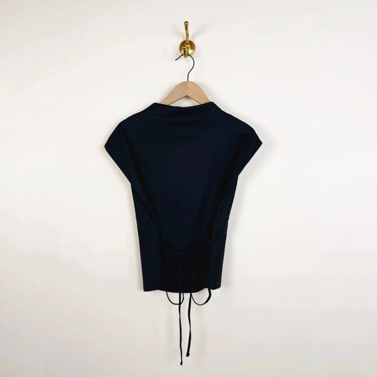Top Bianchina in Navy-Tops-Barena Venezia-eugenienewport