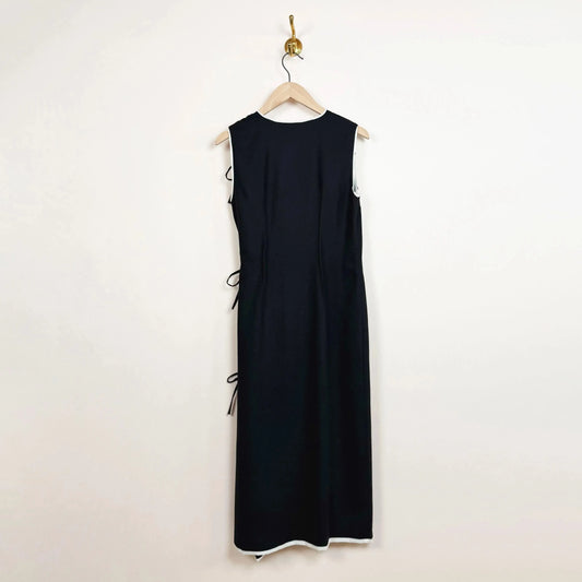 Tsutsumi Dress in Black-Dresses-Rus-eugenienewport