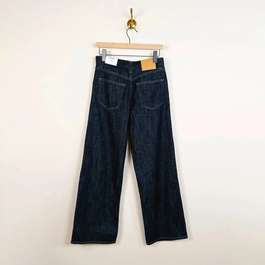Vic Jean in Rinse Indigo-Pants-B Sides-eugenienewport