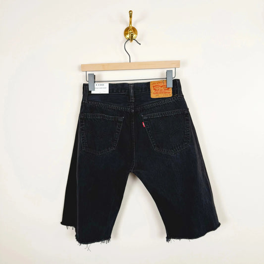 Vintage Lasso Shorts in Vintage Black-Denim-B Sides-eugenienewport