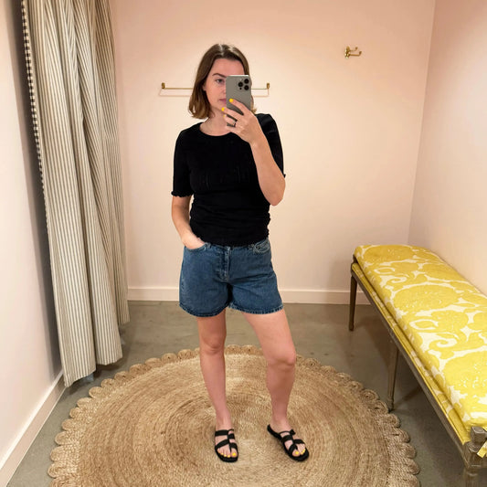 Willie Shorts in Slouchy Blue-Shorts-Skall-eugenienewport