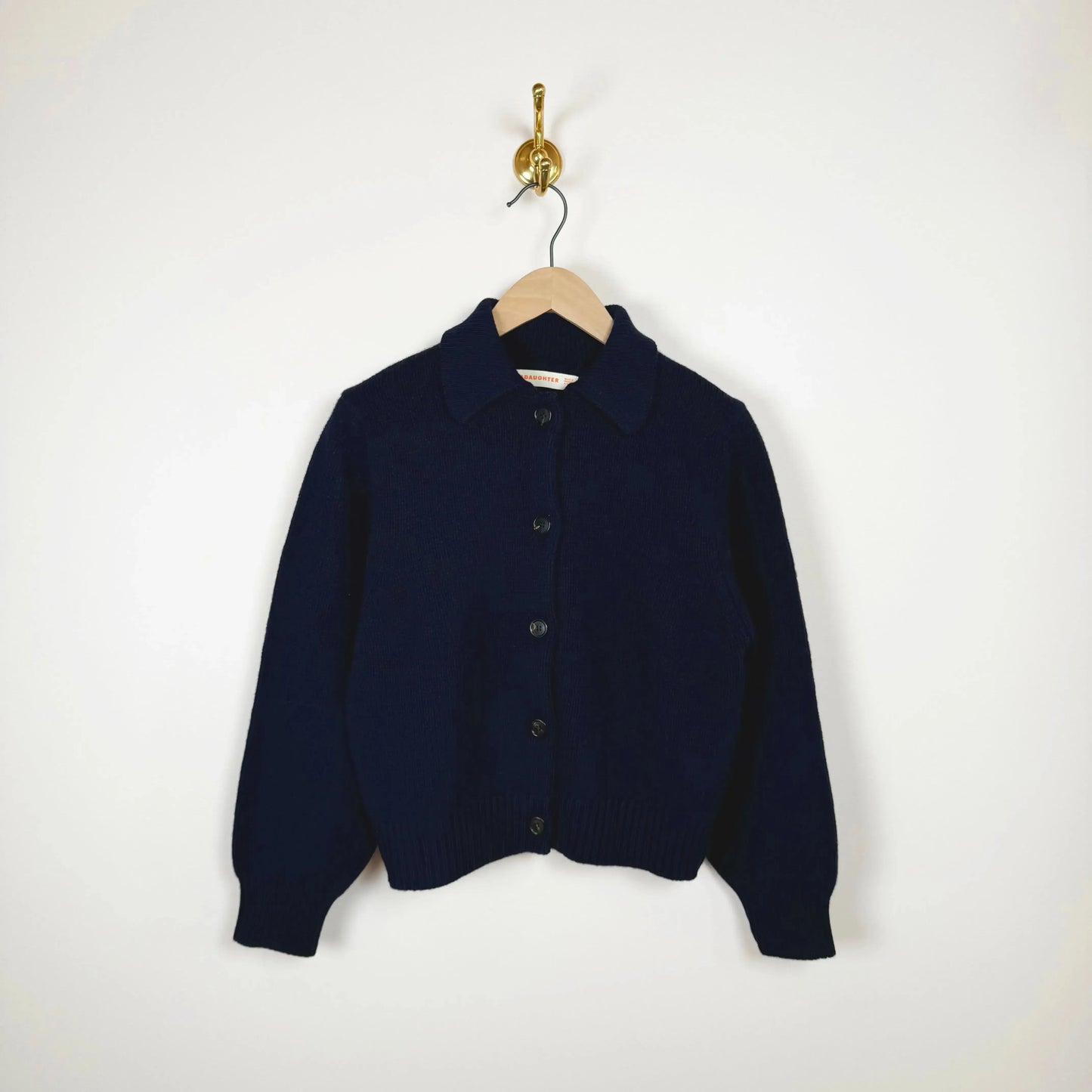 Winny Collared Jacket in Navy-Sweater-&Daughter-eugenienewport
