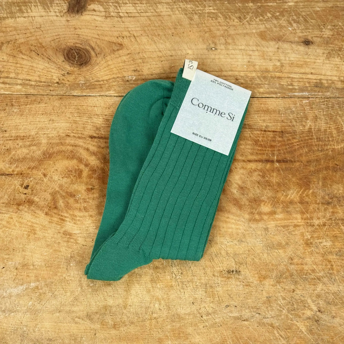 Yves Sock in Basil-Accessories-Comme Si-eugenienewport