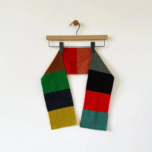 28 Ski Small Colourblock Scarf in Bright-Accessory-Jo Gordon-eugenienewport