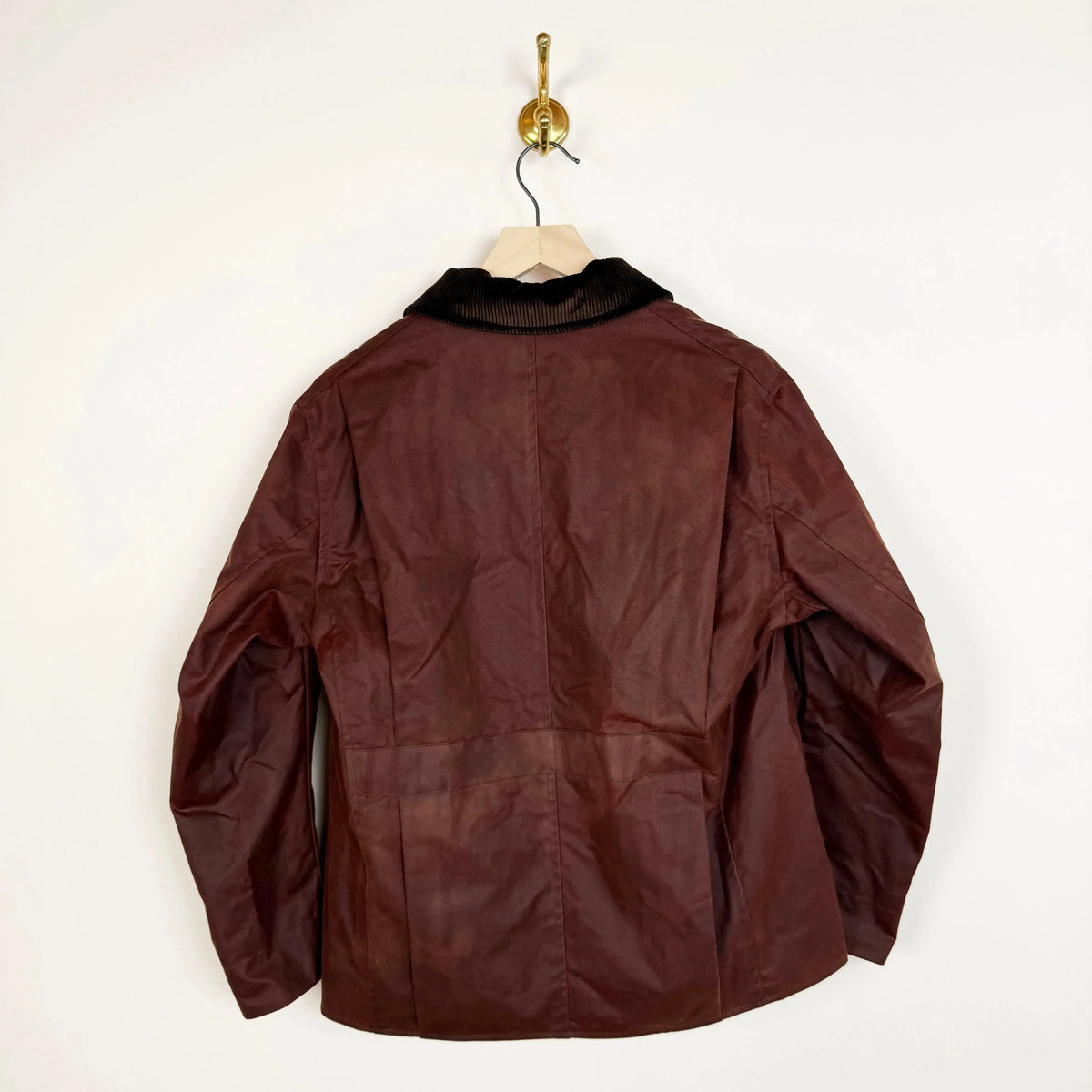8-Wale Cord Hunter Jacket in Chestnut-Jackets-Cawley-eugenienewport