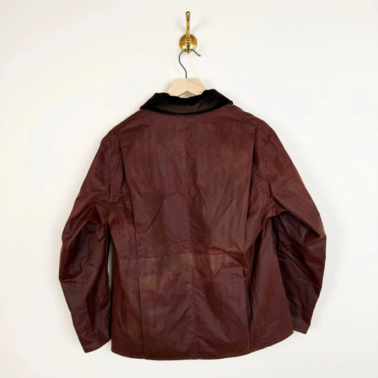 8-Wale Cord Hunter Jacket in Chestnut-Jackets-Cawley-eugenienewport