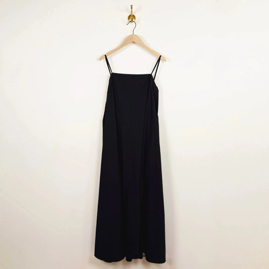 Achille Dress in Black Typewriter Cotton-Dresses-Studio Nicholson-eugenienewport