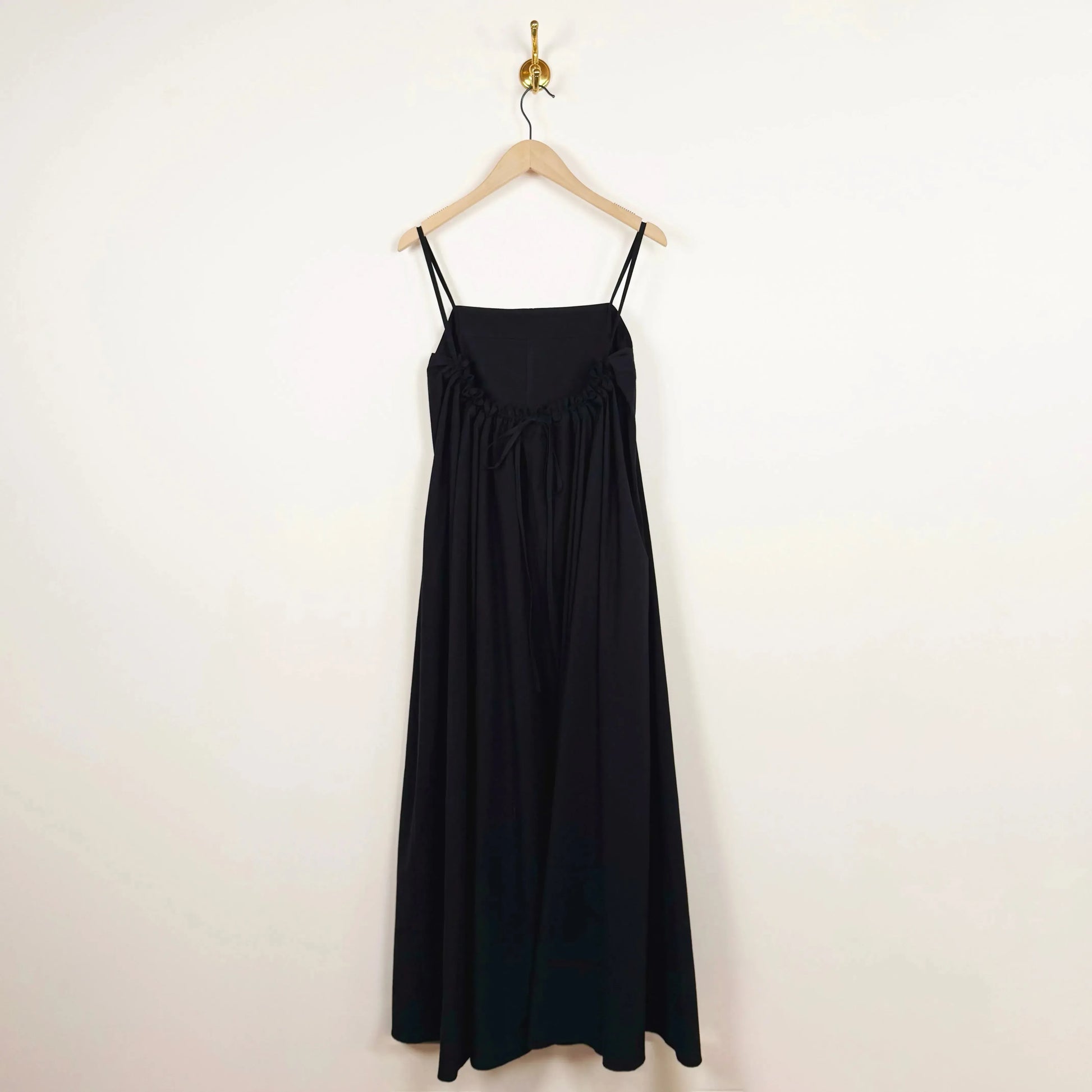 Achille Dress in Black Typewriter Cotton-Dresses-Studio Nicholson-eugenienewport