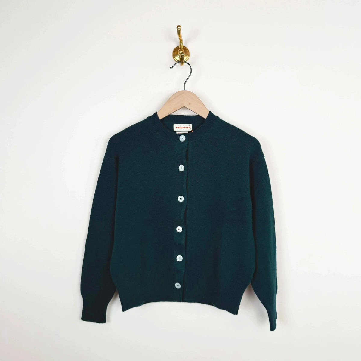 Ada Crewneck in Holly Green-Sweaters-&Daughter-eugenienewport