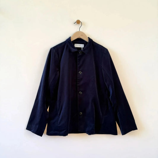 Agni Jacket in Ciel de Nuit-Jackets-Fabiana Pigna-eugenienewport
