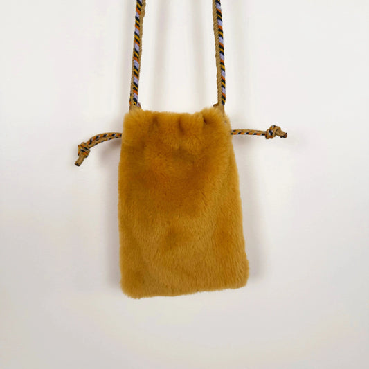 Alaska Bag in Burnt Gold with Purple-Accessories-Guanabana-eugenienewport