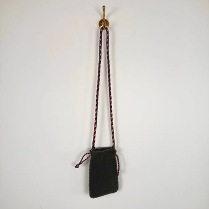 Alaska Bag in Curly Grey with Magenta-Accessories-Guanabana-eugenienewport