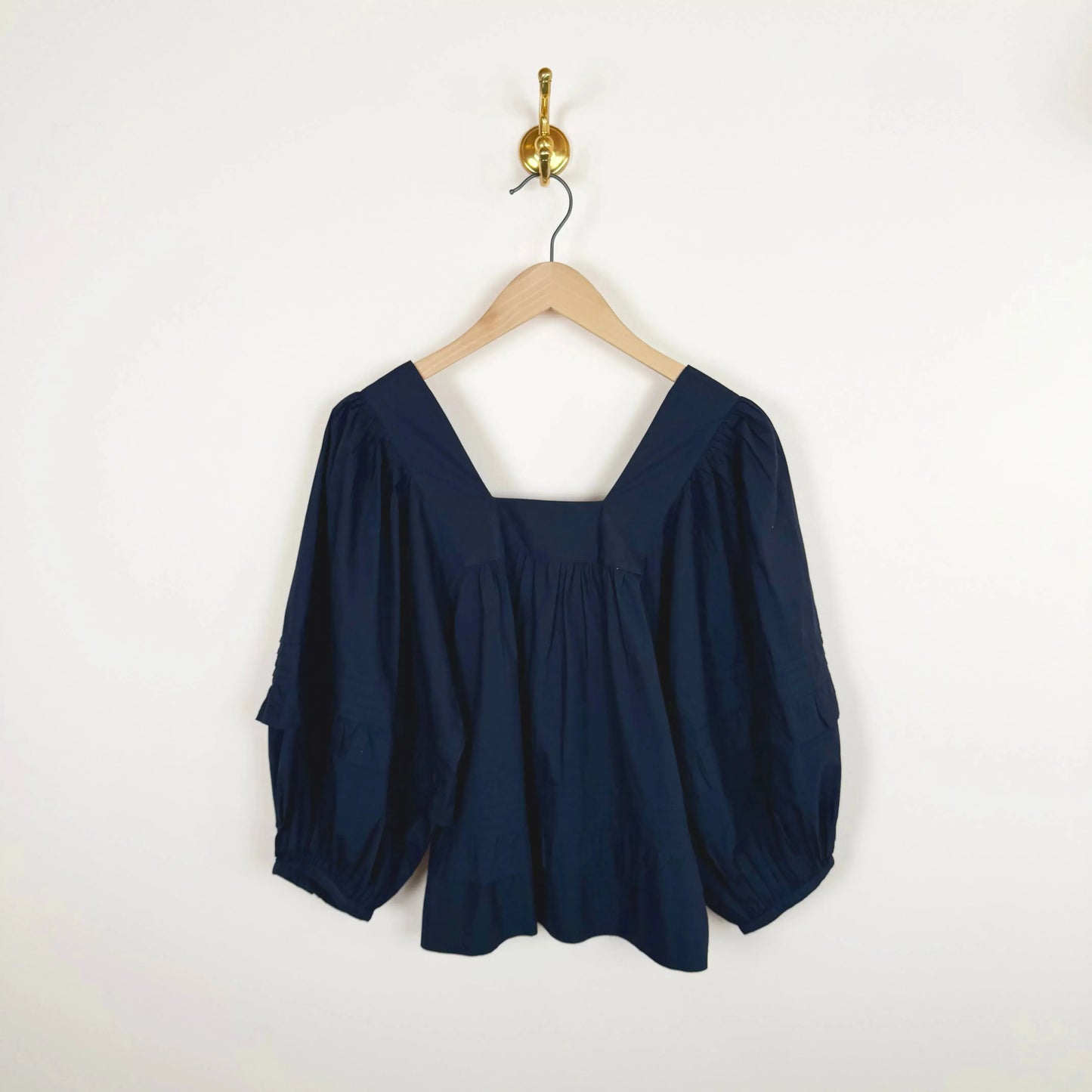 Alice Blouse in Navy-Tops-Skall-eugenienewport