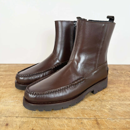 Andreu R Sport in Dark Brown-Shoes-Hereu-eugenienewport