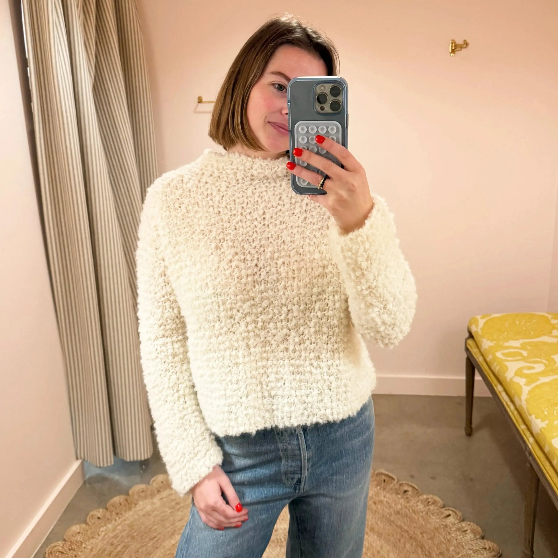 Ann Sweater in Off White-Tops-Gudrun & Gudrun-eugenienewport