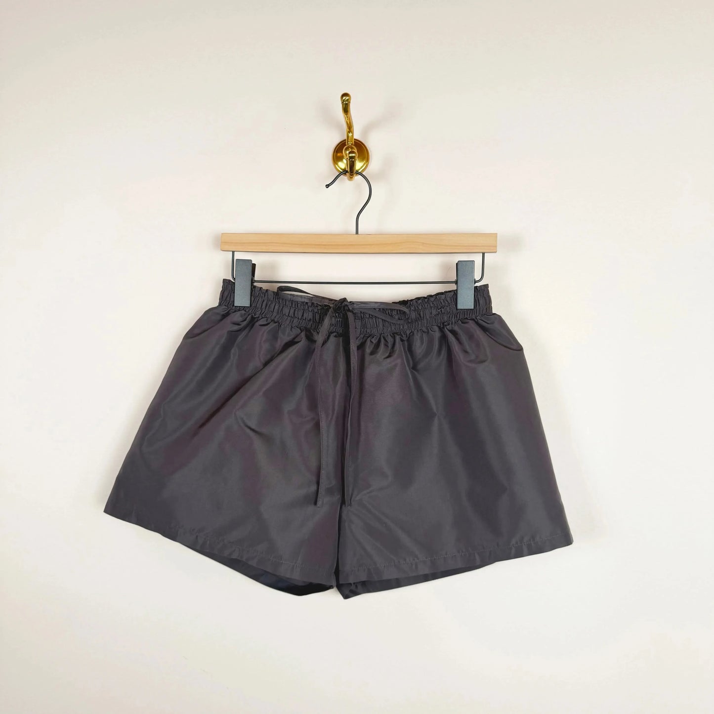 Asa Short in Metal-Shorts-Chelsea Mak-eugenienewport