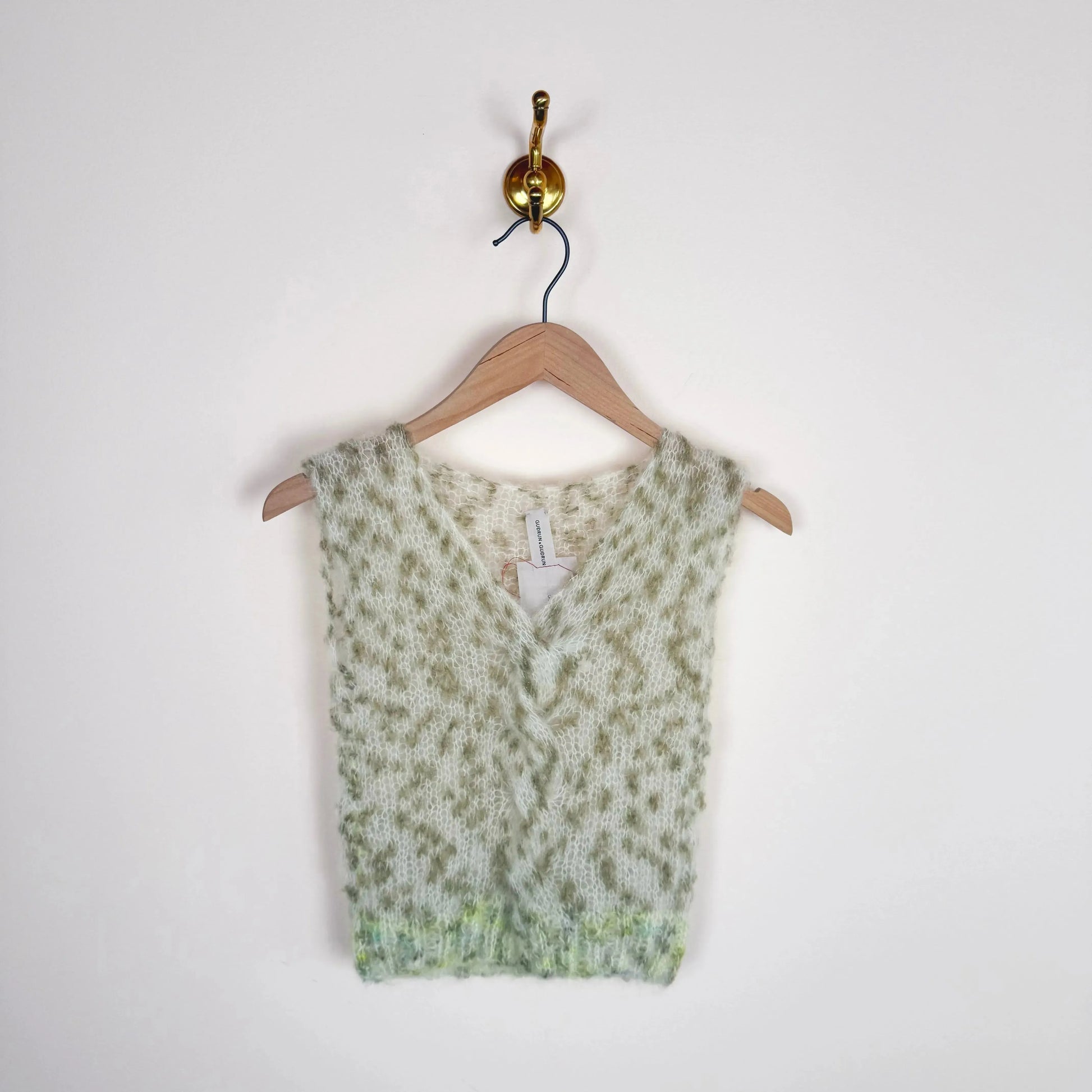 Ata Sweater in Green Tones-Sweaters-Gudrun & Gudrun-eugenienewport