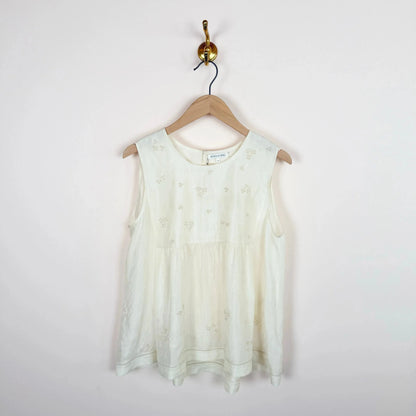 Audrey Top in Ivory-Tops-Rubia & Neel-eugenienewport