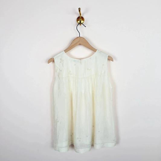 Audrey Top in Ivory-Tops-Rubia & Neel-eugenienewport