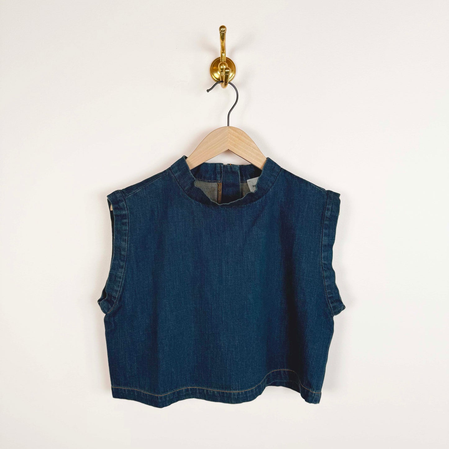 Bacchus Top in Muddy Indigo
