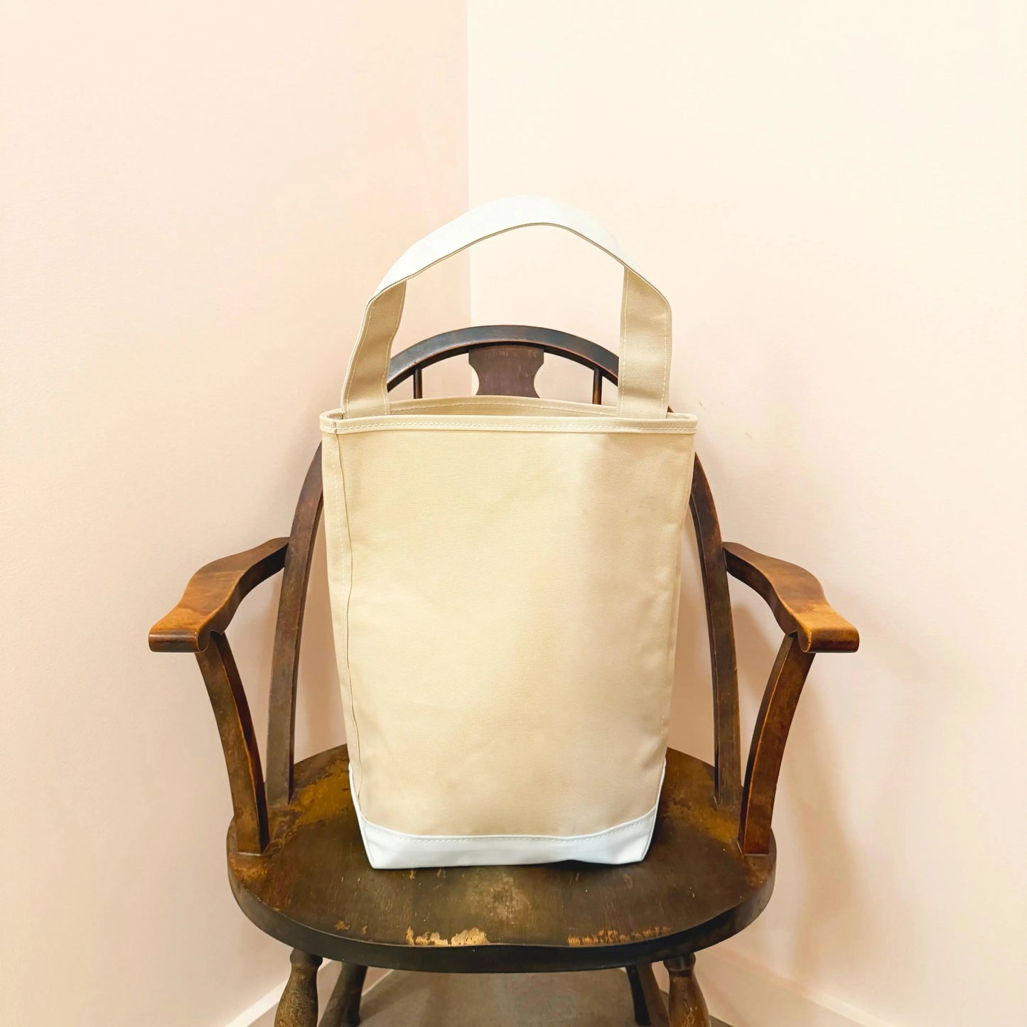Baguette Tote Medium in Light Beige/Water-Accessories-Tembea-eugenienewport